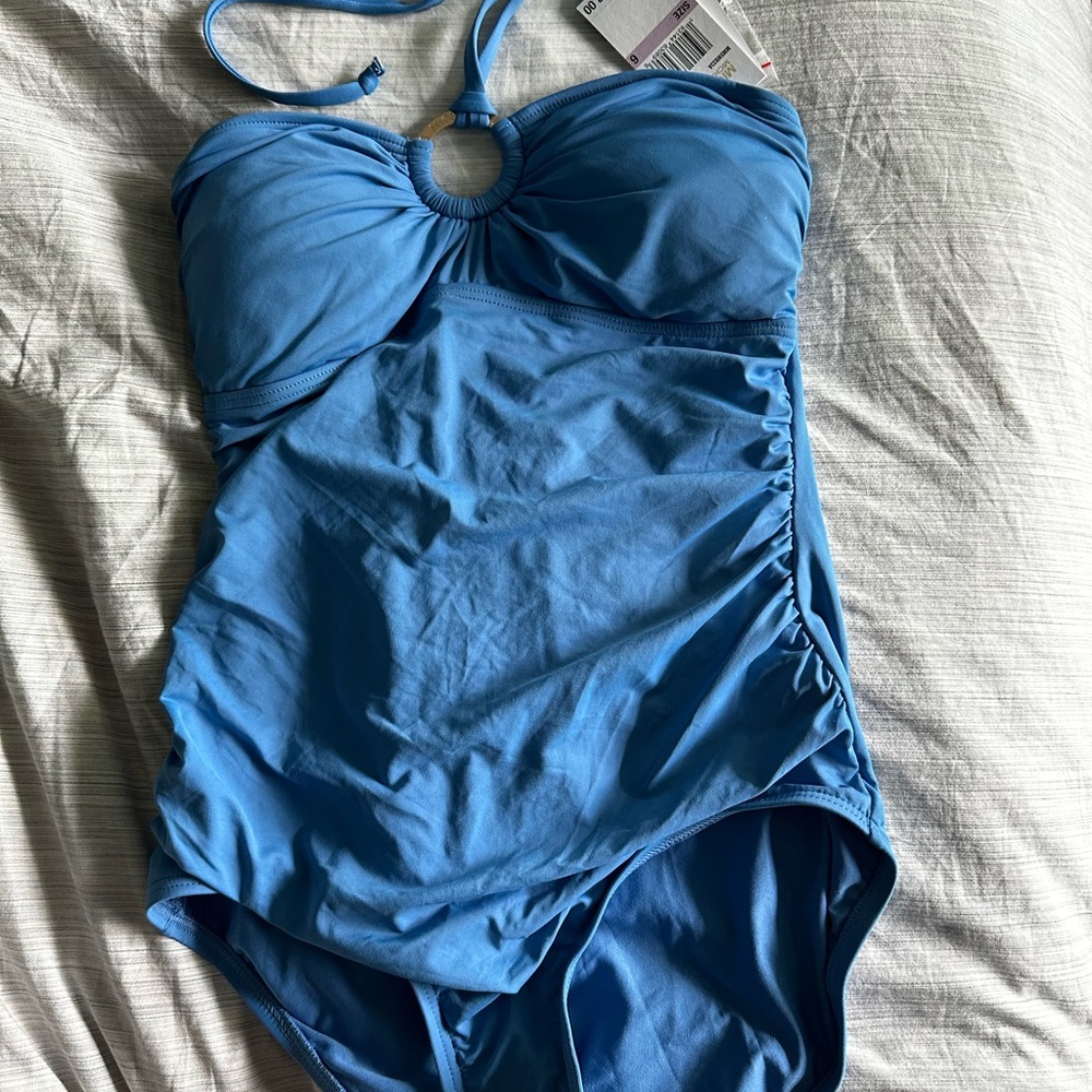 Michael Kors Bandeau one piece swimsuit size 6